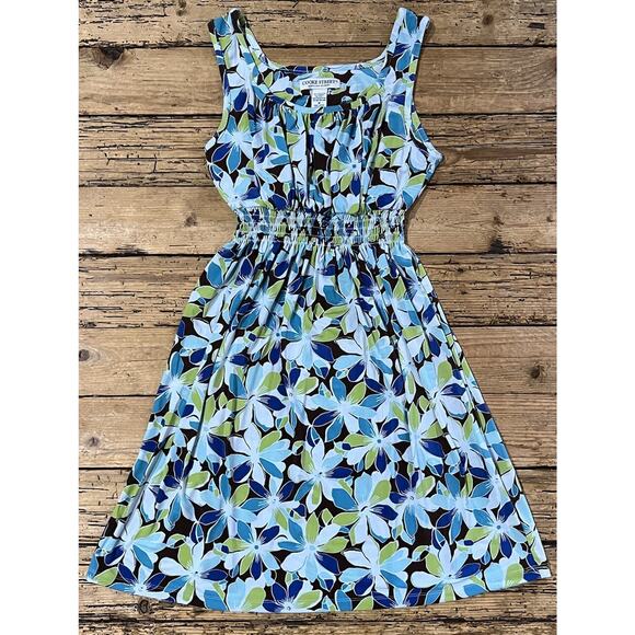 Cooke Street Women's Size M Multi Color Floral Print Sleeveless Dress NWOT - Picture 1 of 6